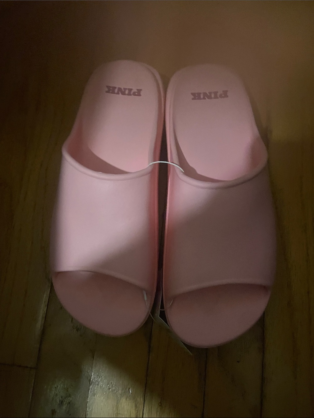 PINK Victoria's Secret Pink Slide Sandals